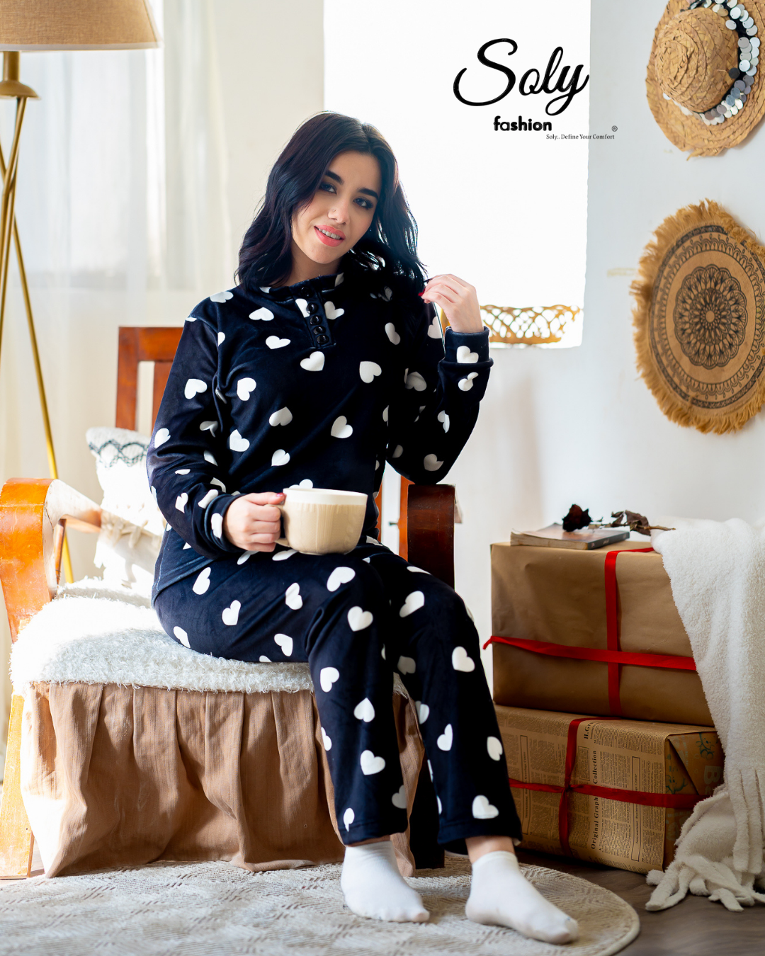 Luxury Imported Velvet Pyjama