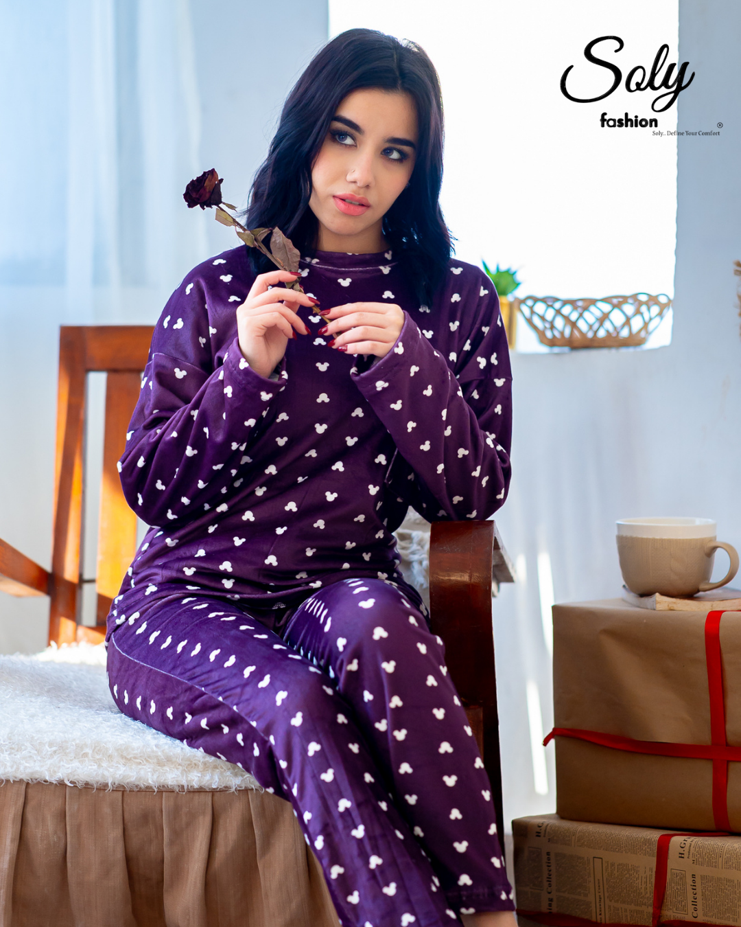 Luxury Imported Velvet Pyjama