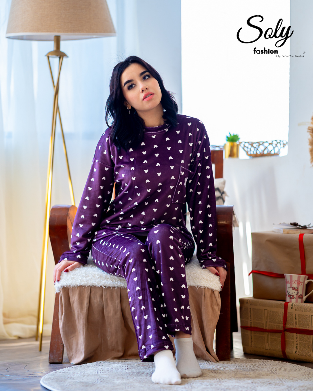 Luxury Imported Velvet Pyjama
