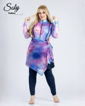 Galaxy Nebula 5-Piece Burkini Set - Ultimate Modest Swimwear