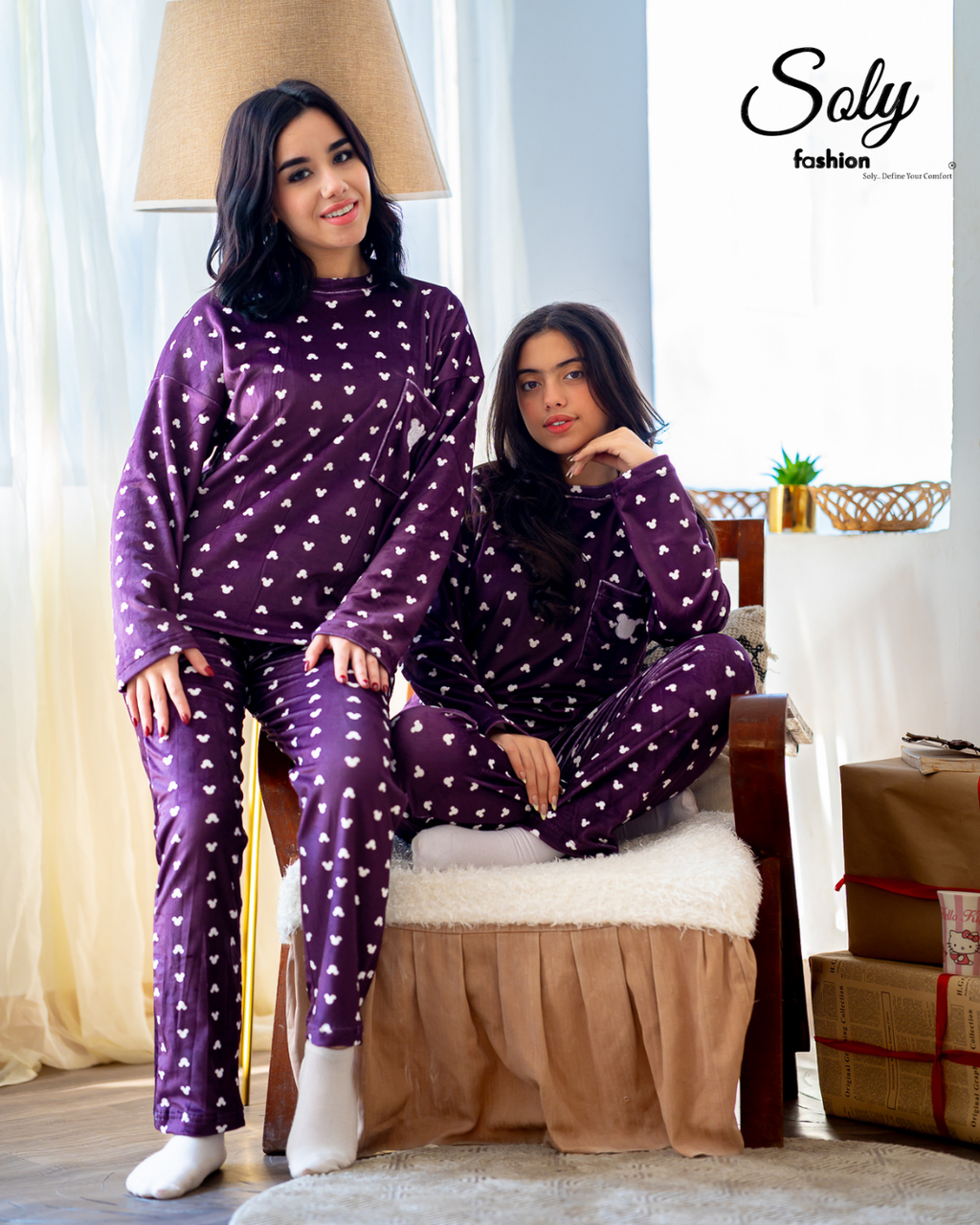 Luxury Imported Velvet Pyjama