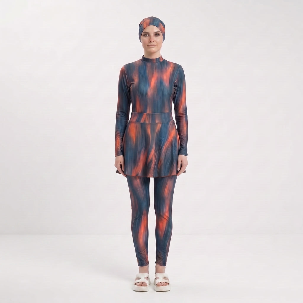 Premium 4-Piece Modest Burkini Set