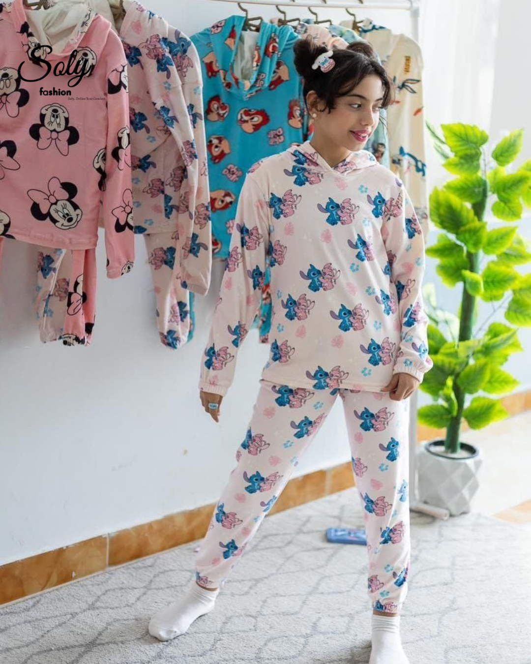 Kids Velvet Winter Pyjama – Soft & Color-Proof Print