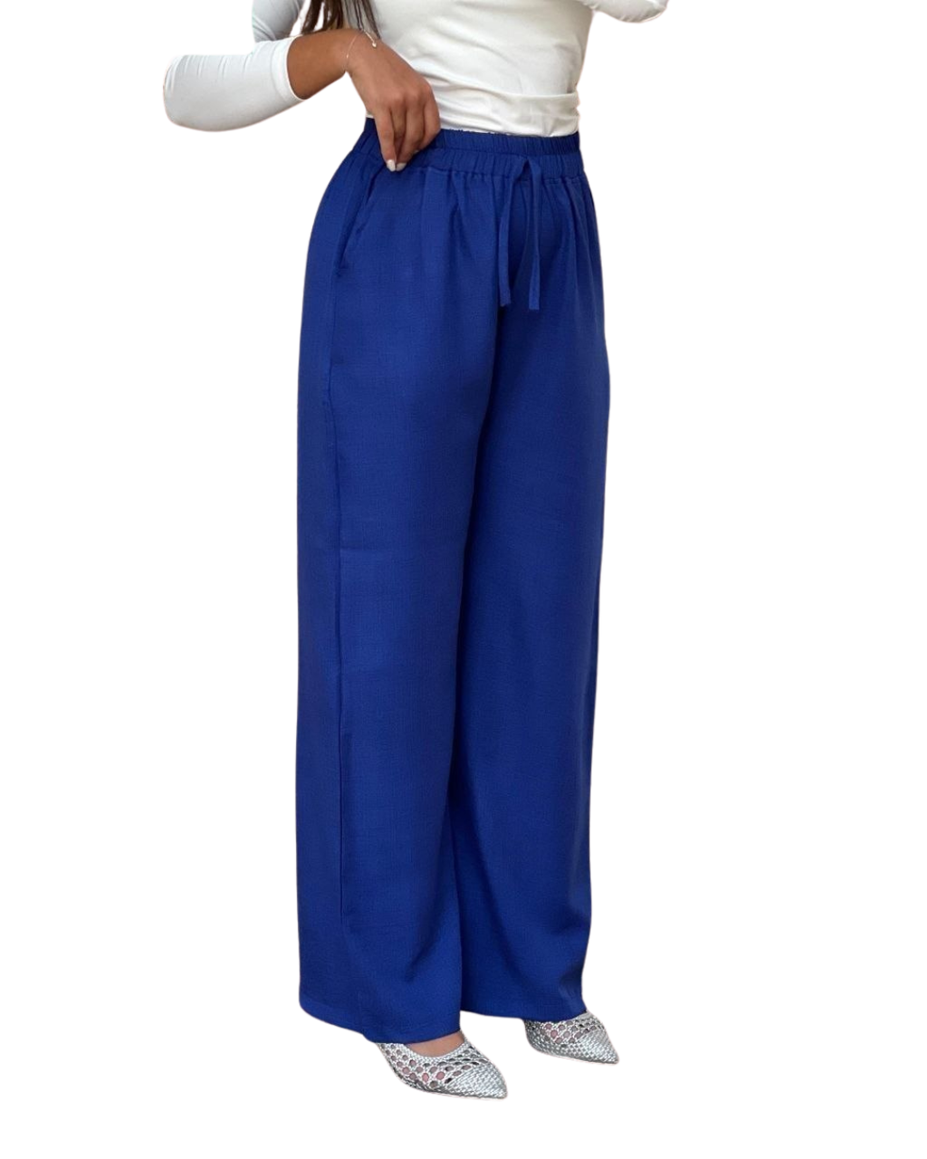 Wide Leg Linen Pants