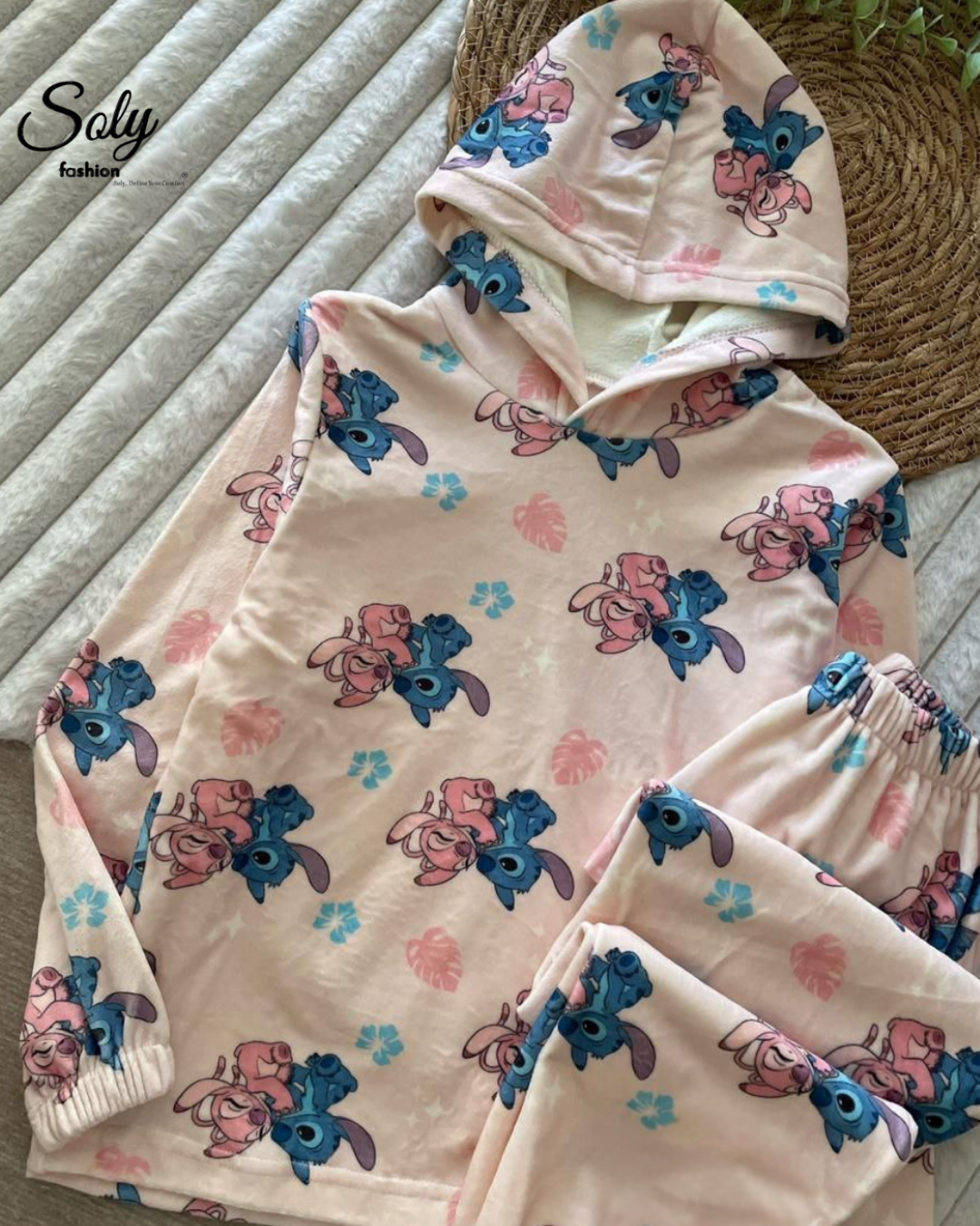 Kids Velvet Winter Pyjama – Soft & Color-Proof Print