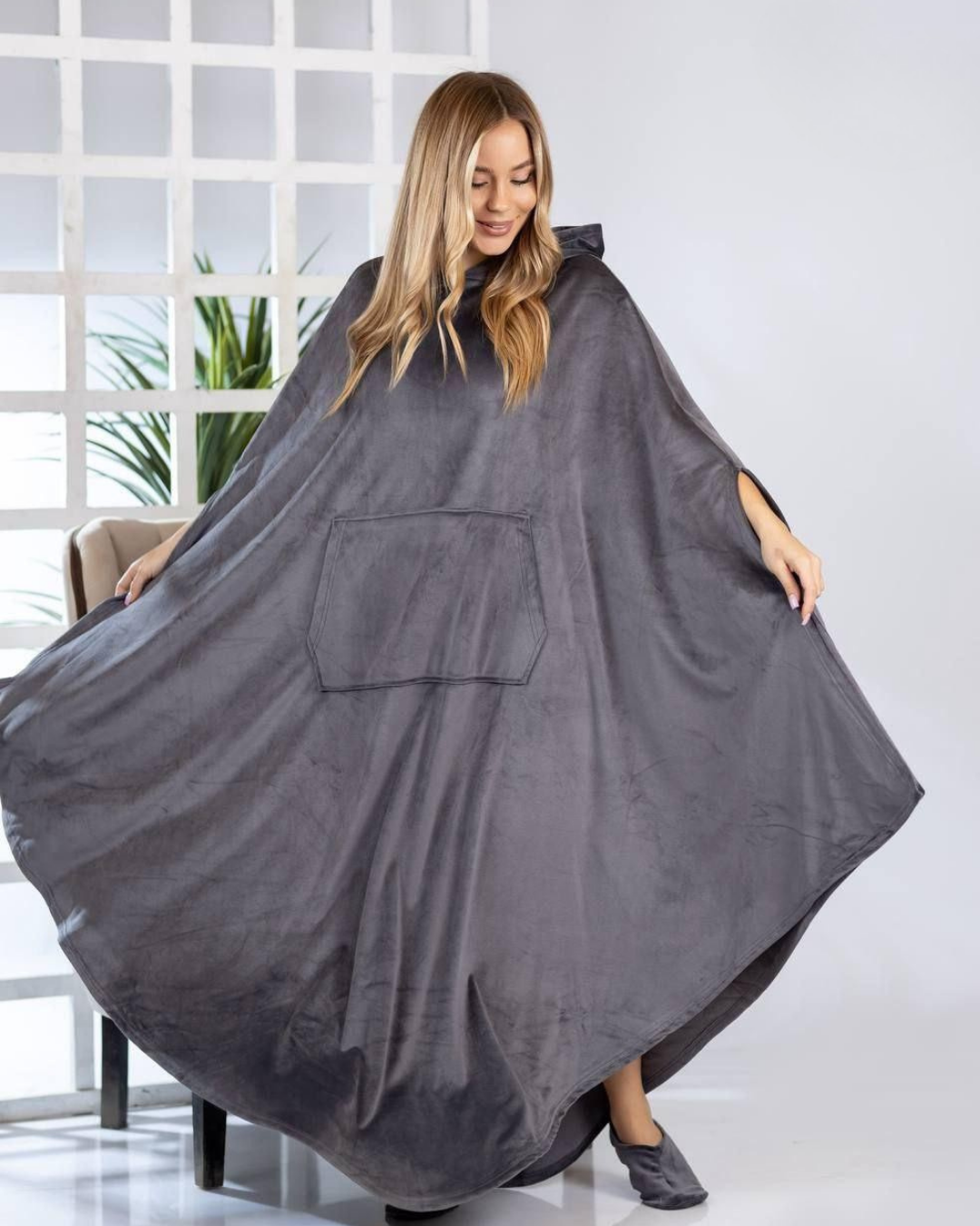 Oversized Hoodie Blanket