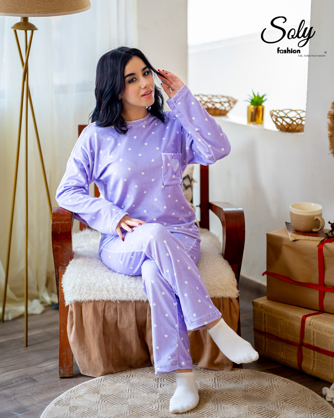 Luxury Imported Velvet Pyjama