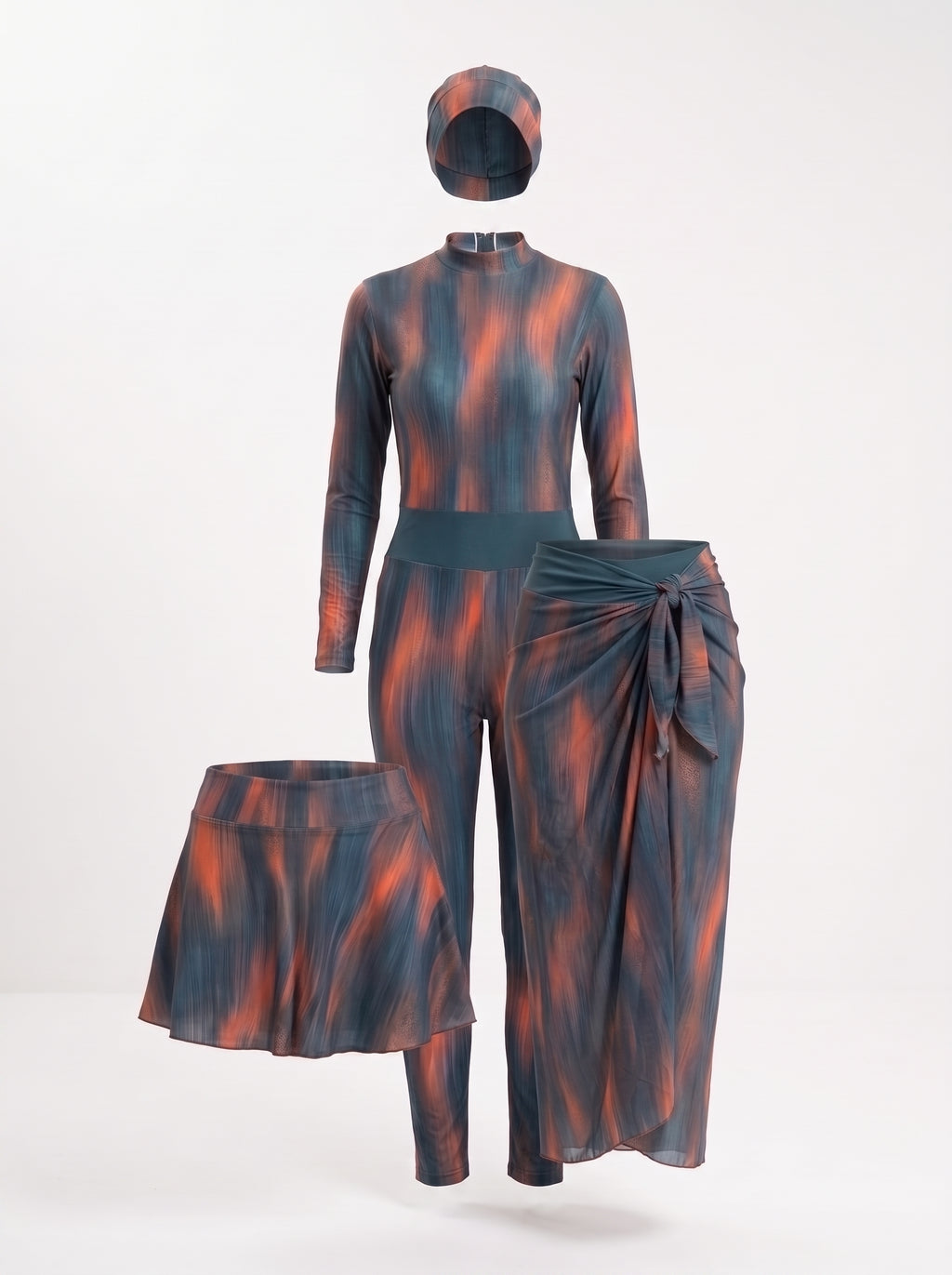 Premium 4-Piece Modest Burkini Set