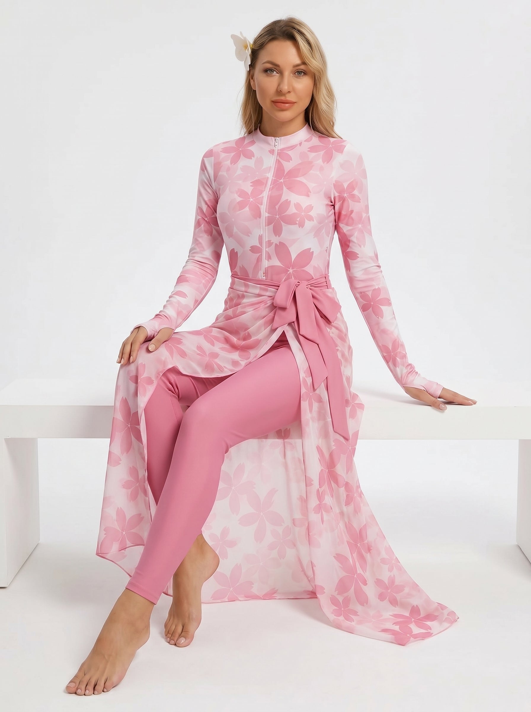 A modern 4-piece burkini