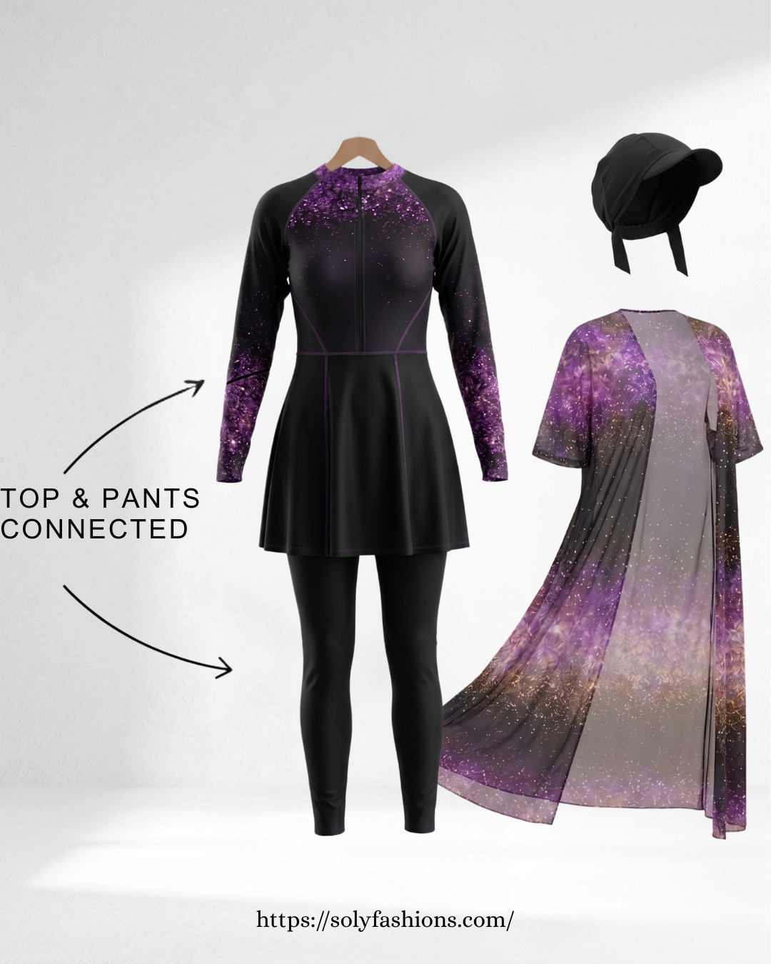 Premium Plus Size Burkini