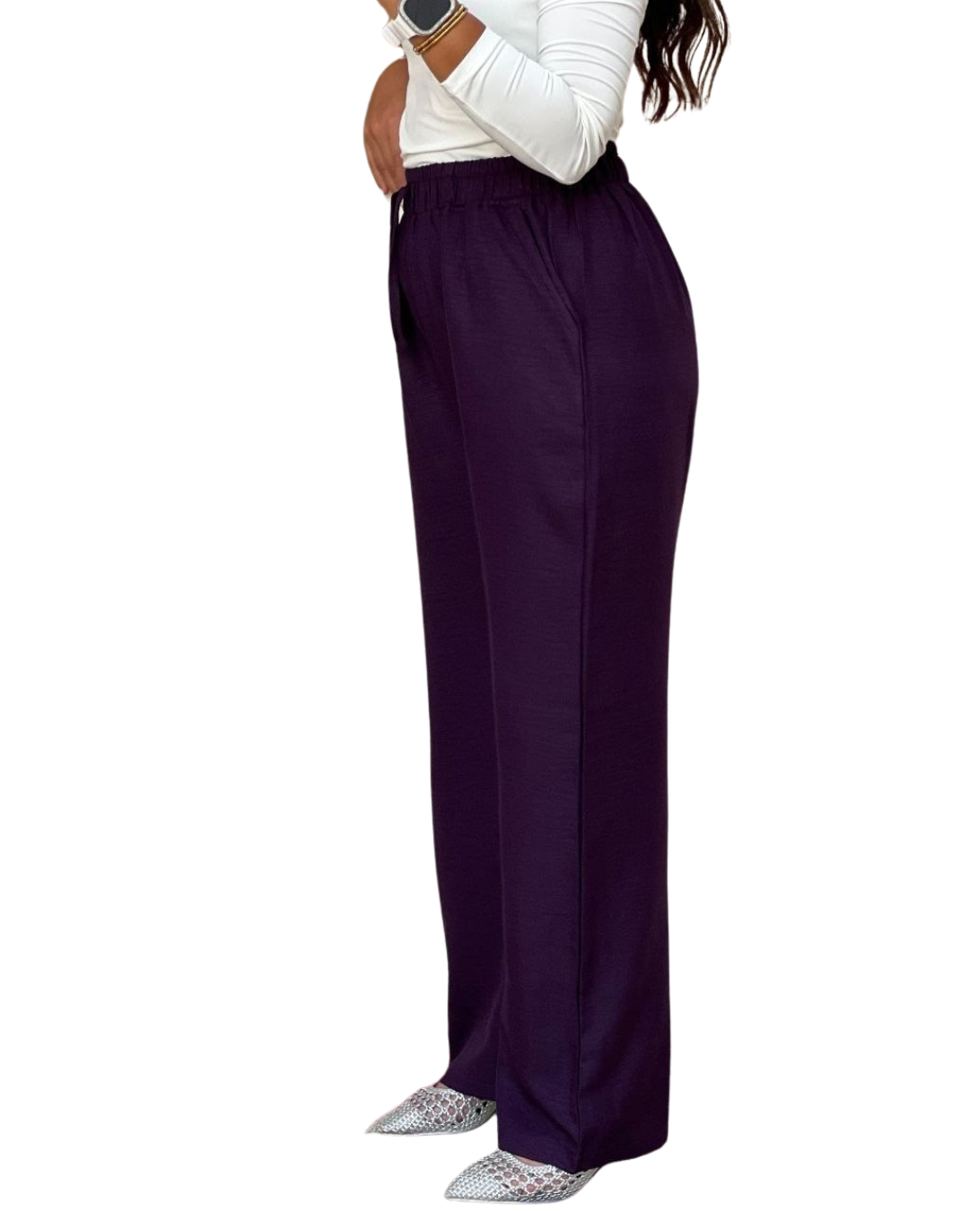 Wide Leg Linen Pants